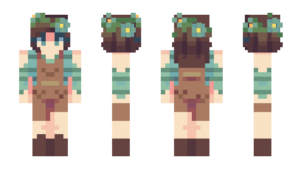Minecraft skin rina1990