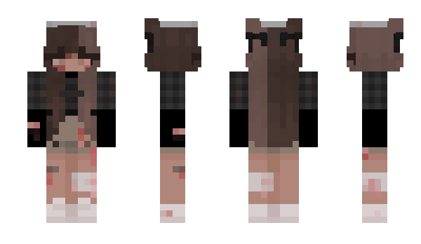 Minecraft skin ItsOpheliaHere