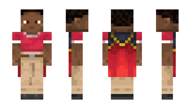 Minecraft skin Magefire