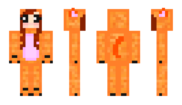 Minecraft skin OrangeCitrus