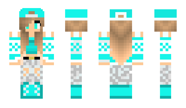 Minecraft skin Laraozben