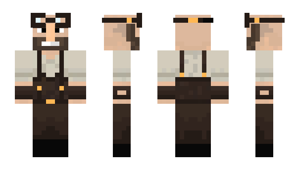 Minecraft skin Grogg