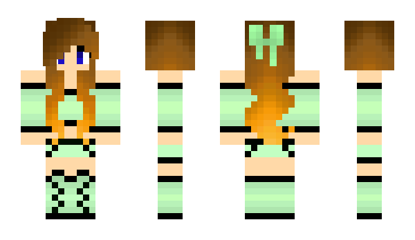 Minecraft skin amber8168
