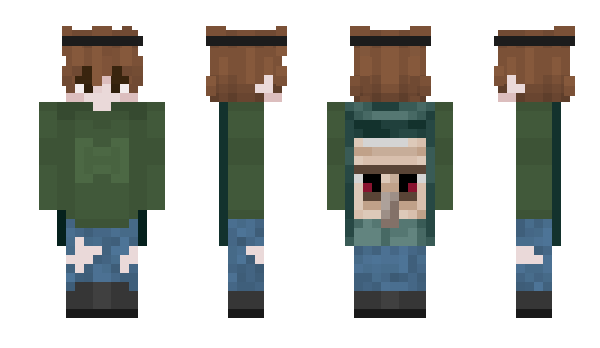 Minecraft skin HaliKeKe