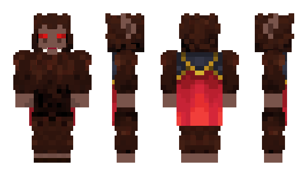 Minecraft skin MereRoyaume