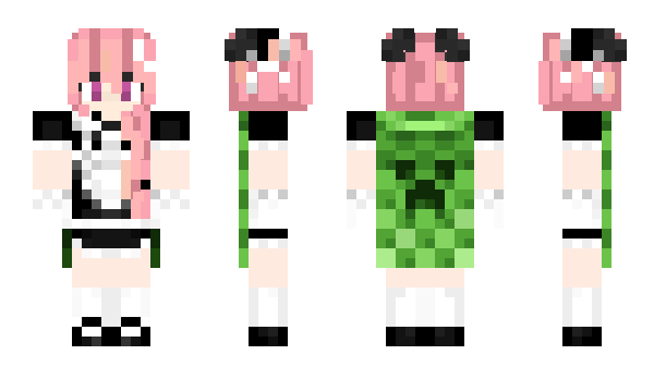 Minecraft skin Makusofu