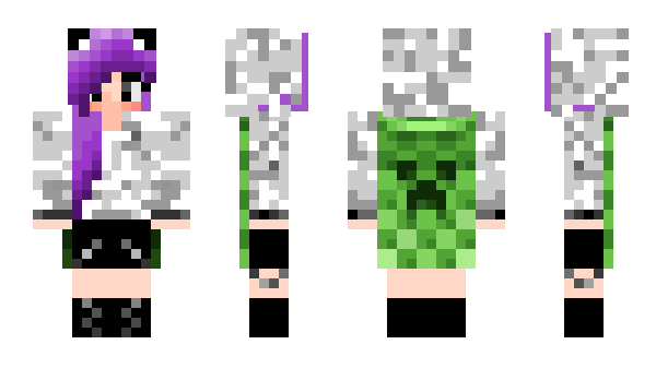Minecraft скин по нику Haloslost