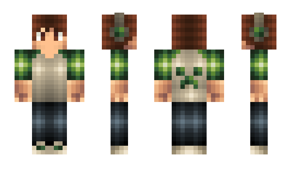 Minecraft скин по нику TheNuggetBug