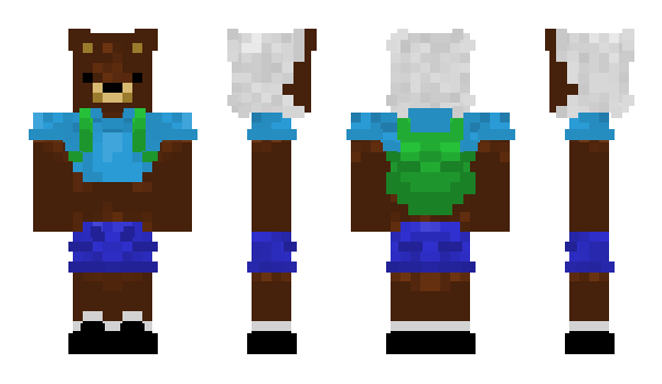 Minecraft skin Plush_e