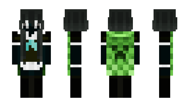 Minecraft скин по нику Aikony