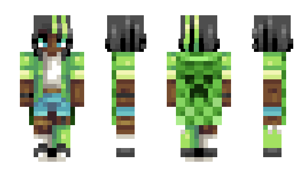 Minecraft skin Inoperant
