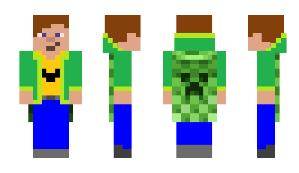 Minecraft skin MaPaKa