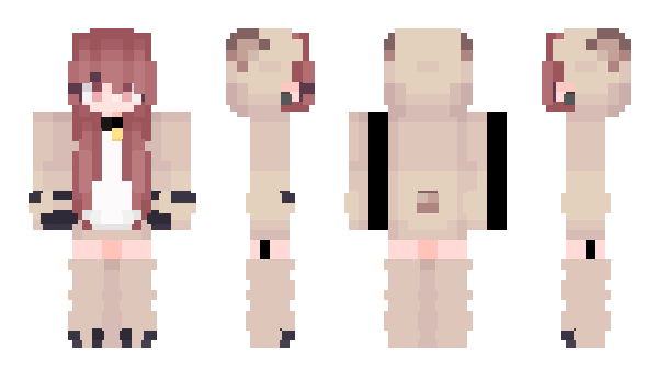 Minecraft skin milkhoney