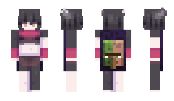 Minecraft skin isutsumi