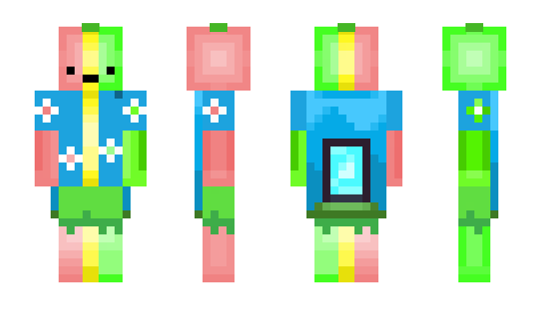 Minecraft скин по нику BachiraFreeFire