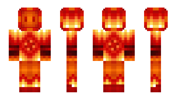 Minecraft skin fire897