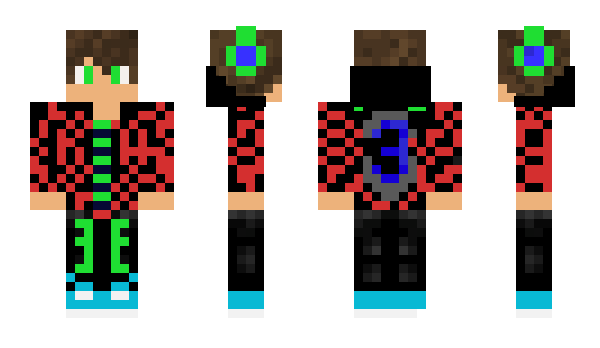 Minecraft skin Slaid1k