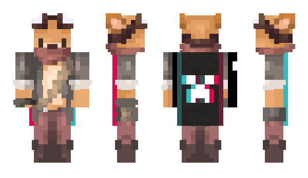 Minecraft skin Furxiexie