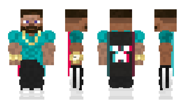 Minecraft скин по нику Luftastic