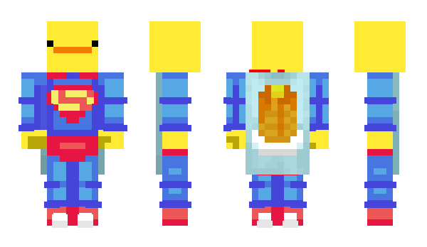 Minecraft skin Abfallentsorgung