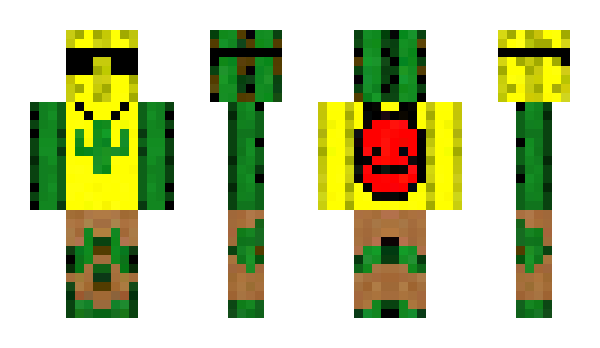 Minecraft skin goldencactus6