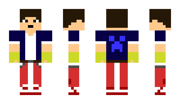Minecraft skin romsky113