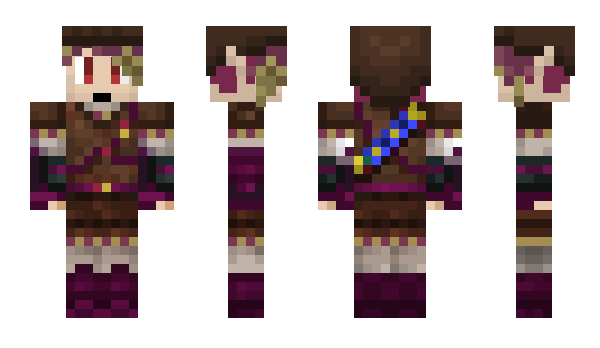 Minecraft skin QUlCKDROP