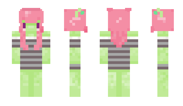 Minecraft skin chocochococatt