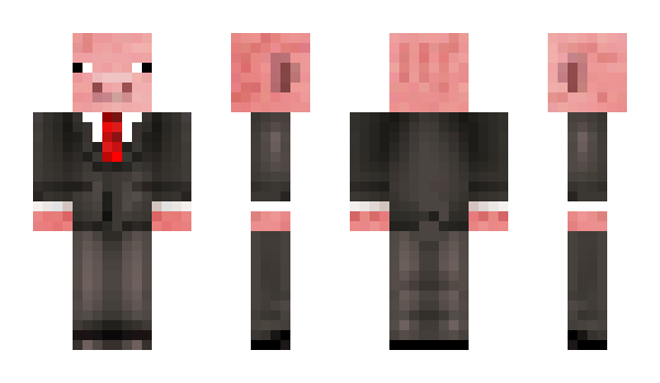 Minecraft skin the_gaming_pig