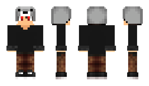 Minecraft skin Volzy