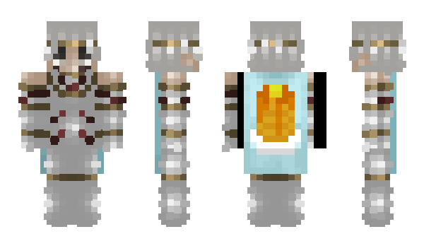 Minecraft skin opgrinta