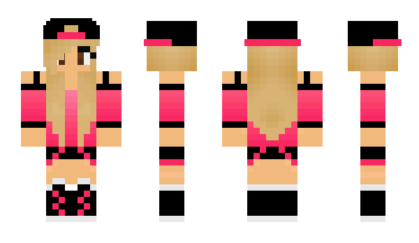 Minecraft skin allycat181