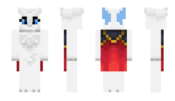 Minecraft skin Vulprina