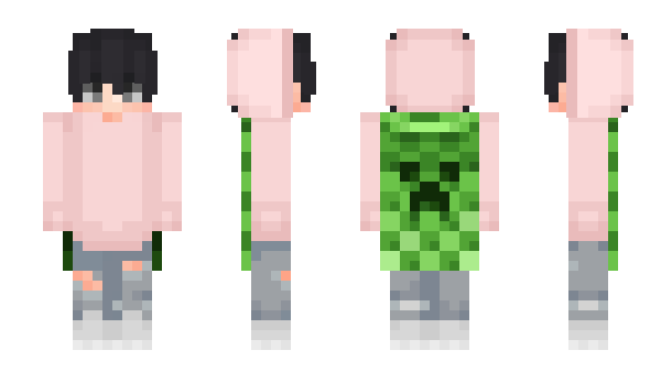 Minecraft skin GamerHindi