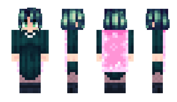 Minecraft skin Hallgerd