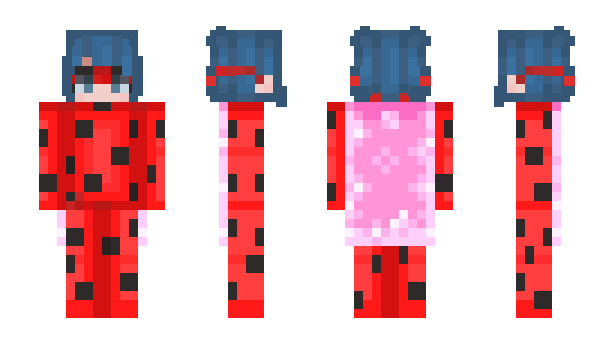 Minecraft skin MarinetteDupain