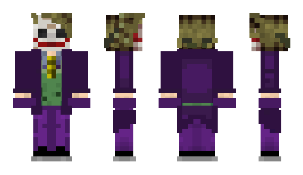 Minecraft skin TheJokerIsTwo