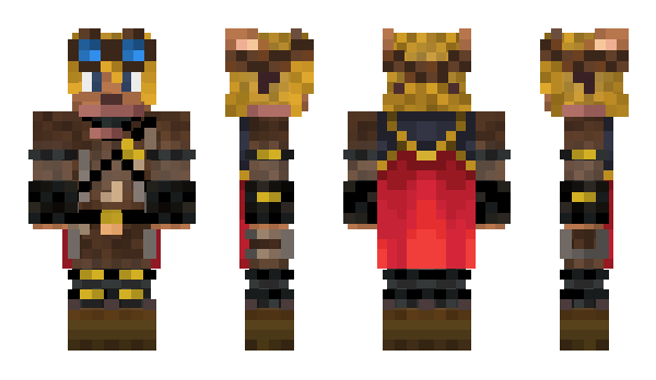 Minecraft skin SaintChoco