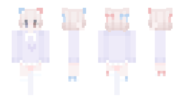 Minecraft skin catgirlnaryka