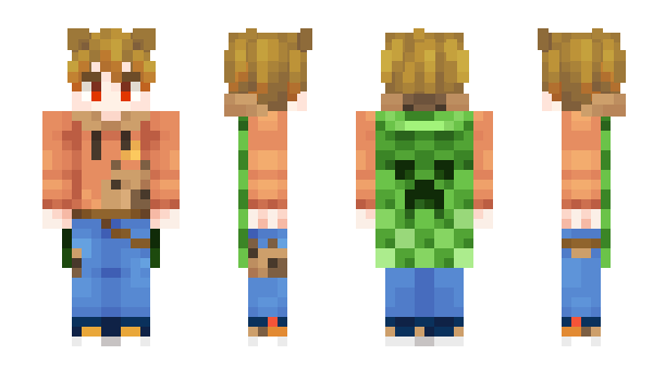 Minecraft скін по ніку xiekaix