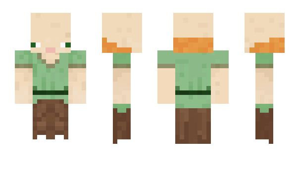 Minecraft skin goronca_patelnia