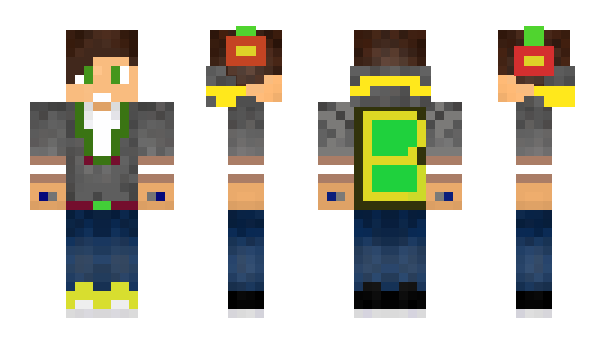 Minecraft skin blueyes074