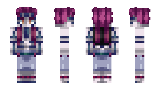 Minecraft skin Thelek