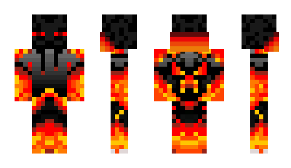 Minecraft skin FireWolf38