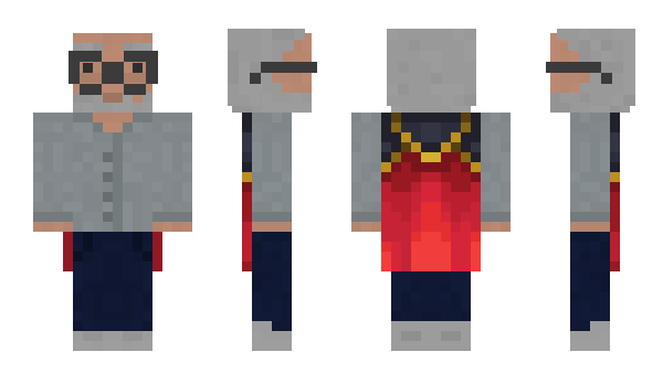 Minecraft skin Graysice