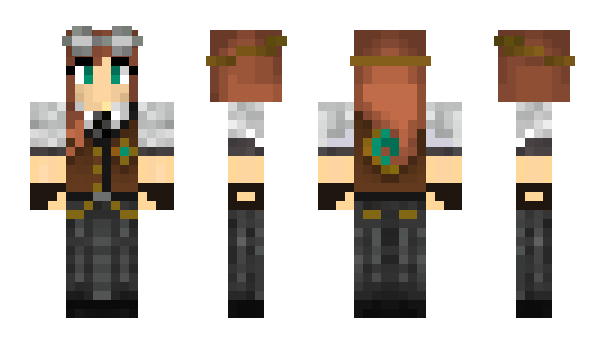 Minecraft skin Mistralle