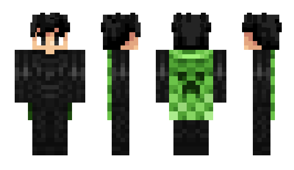 Minecraft skin Vesnice