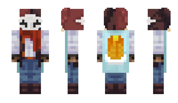 Minecraft скін по ніку Feymat