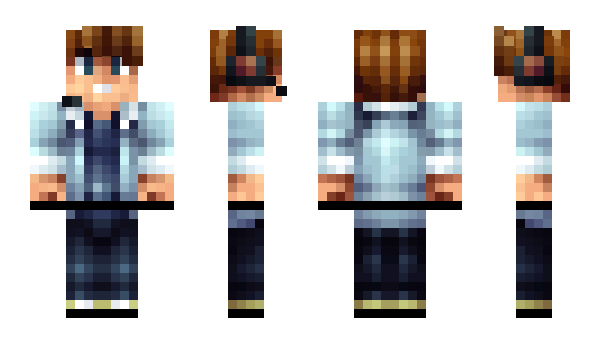 Minecraft skin upinthesky