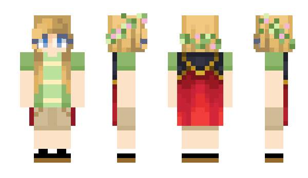 Minecraft скин по нику ElowynE